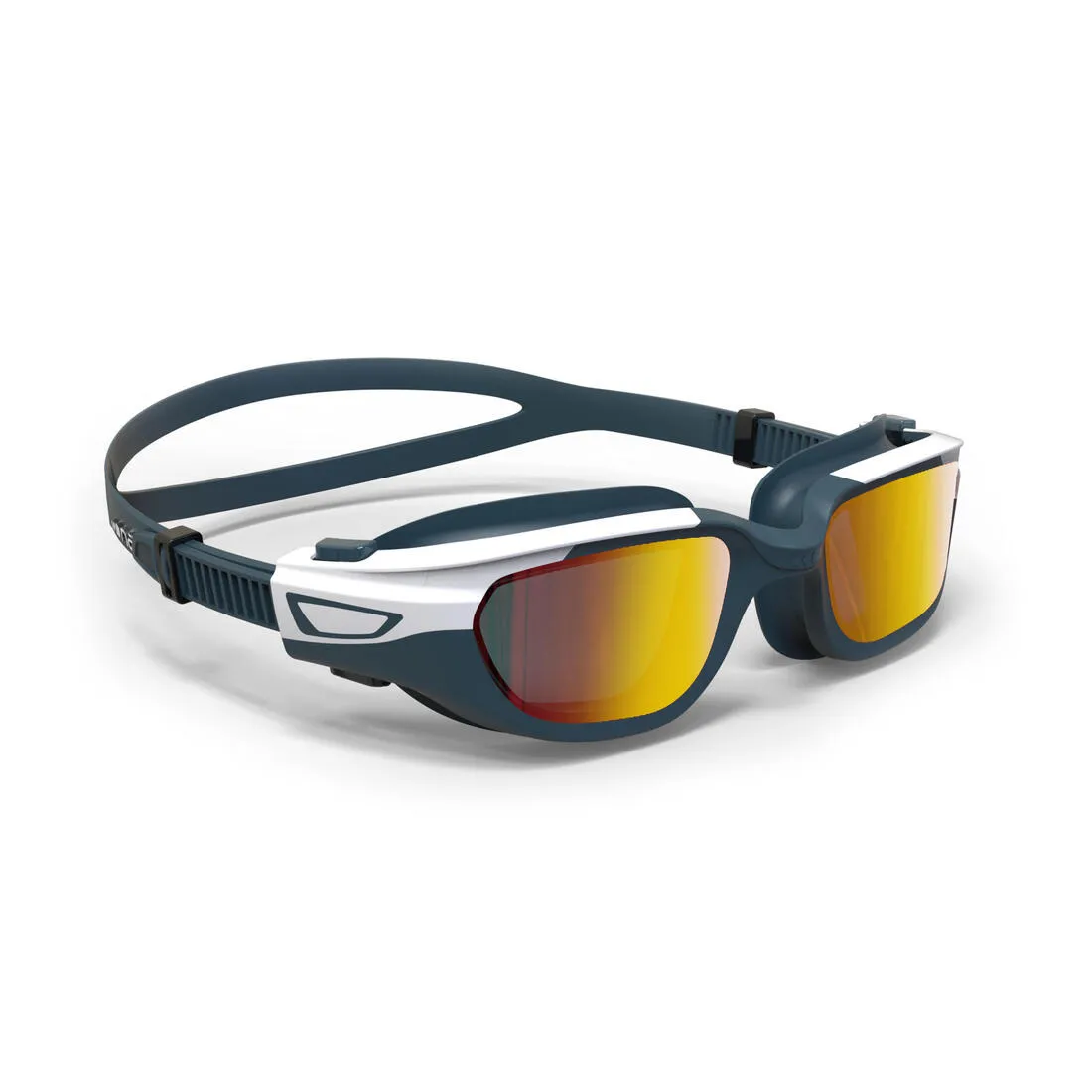Adult & Kid's Swimming Goggles Mirrored Lenses Size S - 500 Spirit