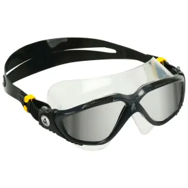 AquaSphere Vista Swim Mask - Black/Dark Grey