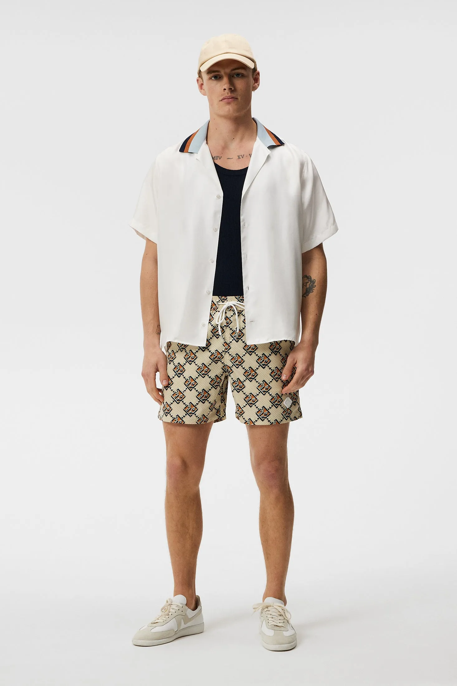 Banks Diamond JL Swim Trunks / Safari Beige