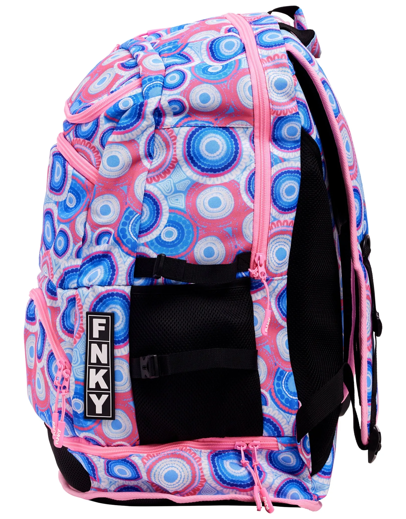 Bundjalung Blue Elite Squad 36L Backpack - Pink/Blue