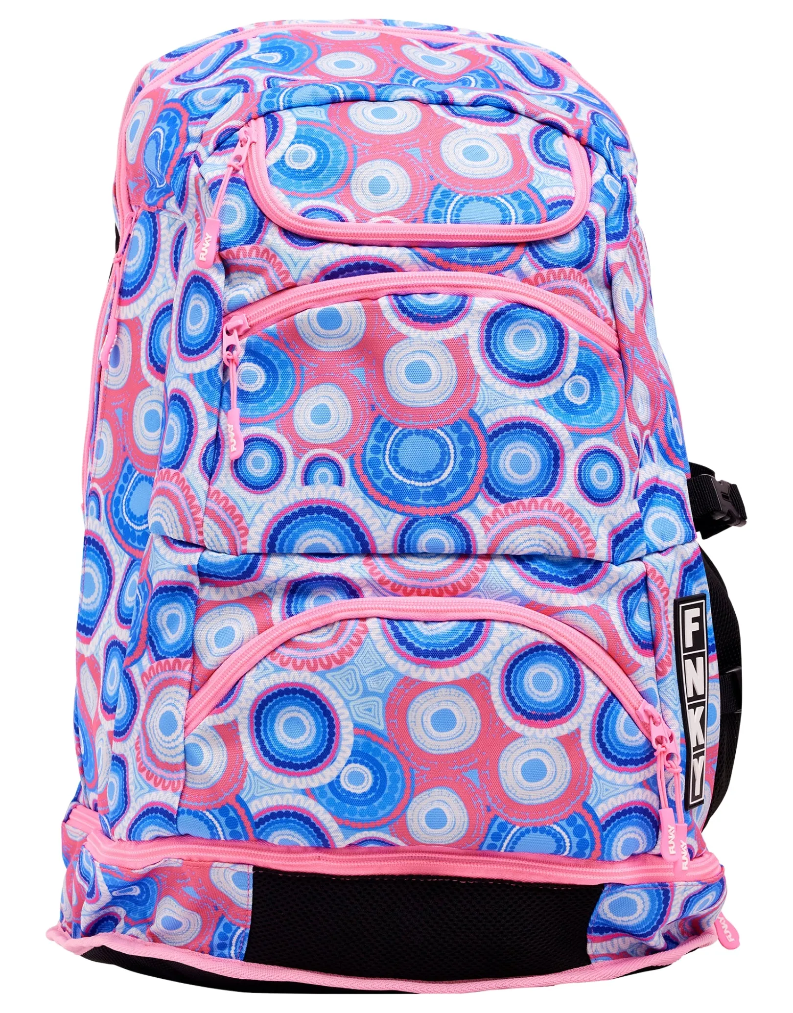 Bundjalung Blue Elite Squad 36L Backpack - Pink/Blue