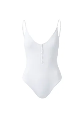 Cannes White Swimsuit