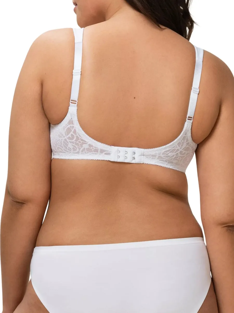 Comfort Minimizer Bra - White