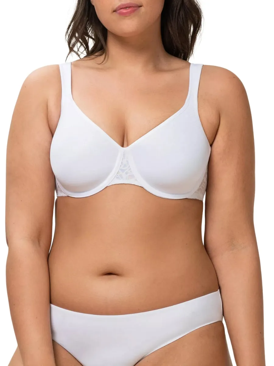 Comfort Minimizer Bra - White