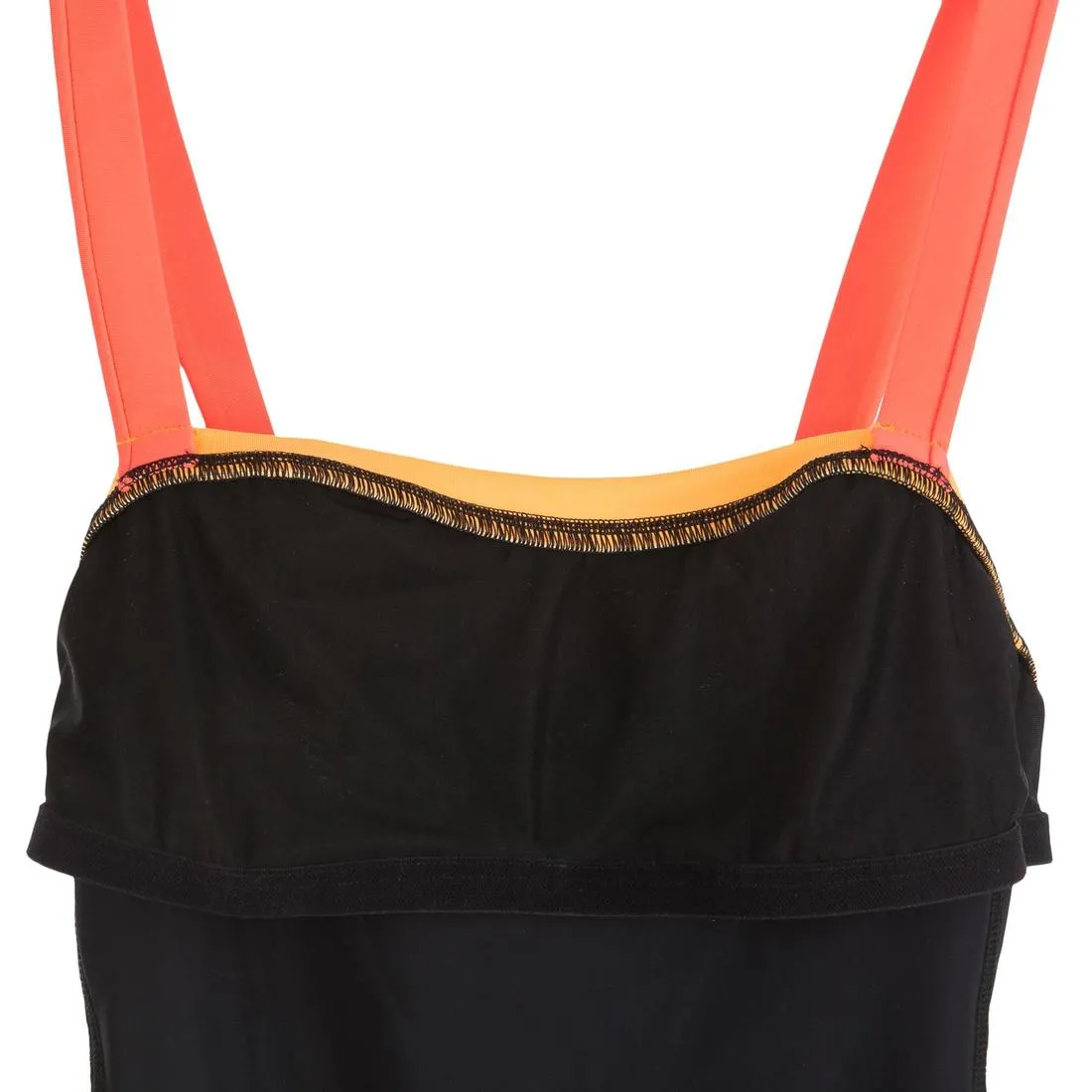Cori Women’s One-Piece Swimsuit with Straight Neckline and Back - C16