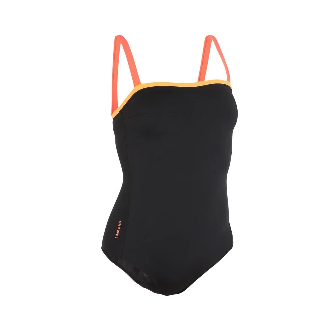 Cori Women’s One-Piece Swimsuit with Straight Neckline and Back - C16