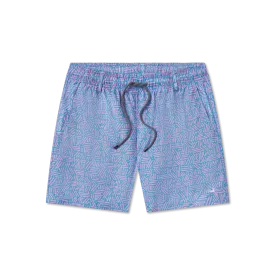 Dockside Swim Trunk - Dots & Lines
