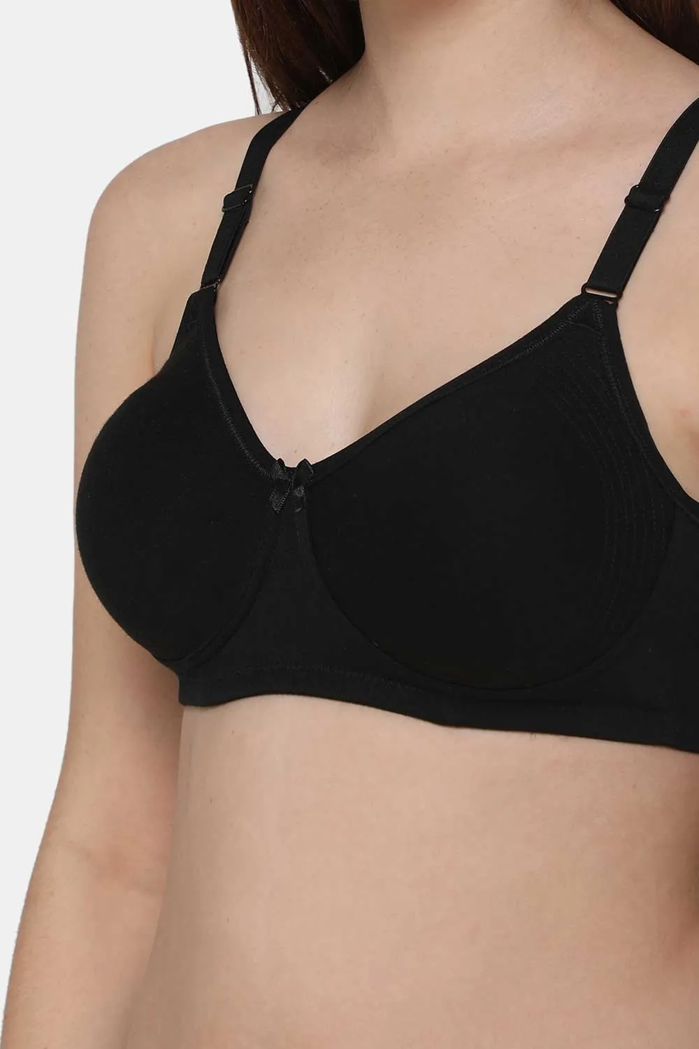 Everyday Full Coverage Non-Padded Intimacy T-Shirt Saree Bra - DEFC