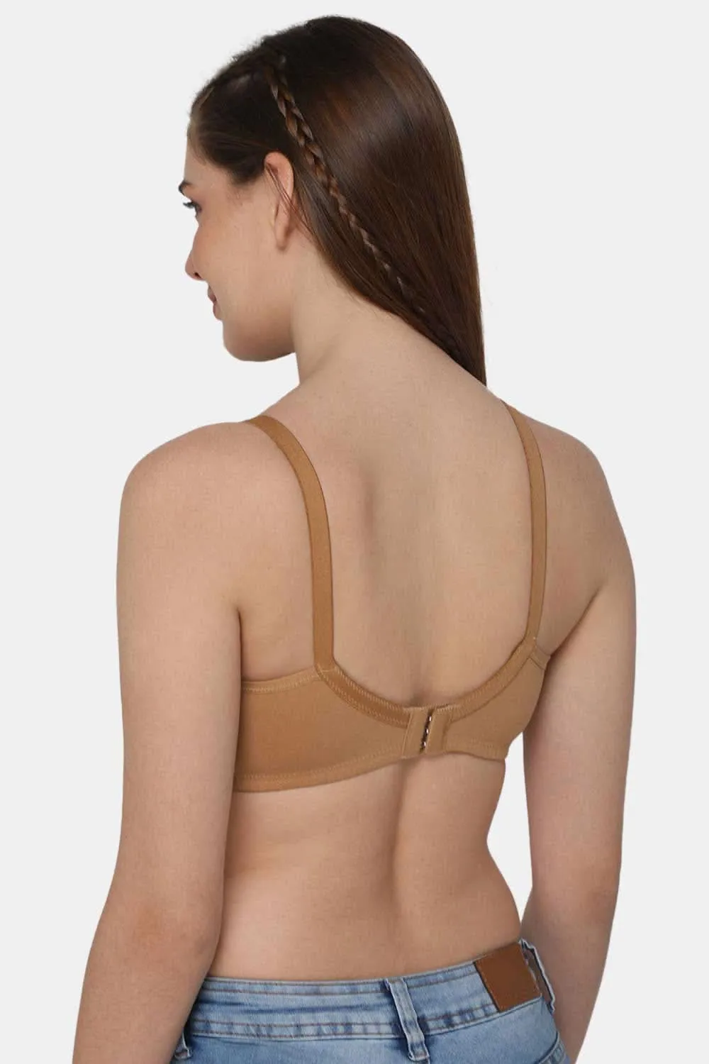Everyday Full Coverage Non-Padded Intimacy T-Shirt Saree Bra - DEFC