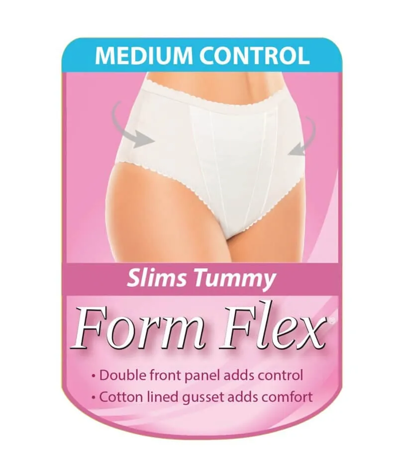 Form Flex® Single Medium Control Cotton Shaping Panty - Nude
