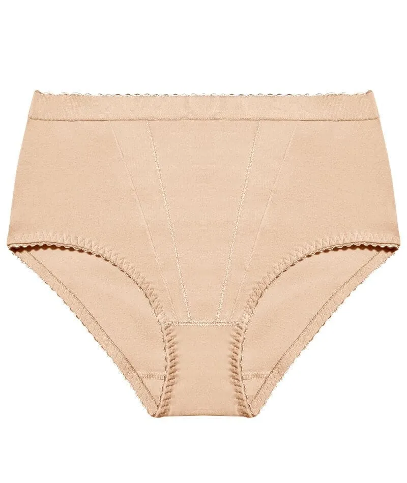 Form Flex® Single Medium Control Cotton Shaping Panty - Nude