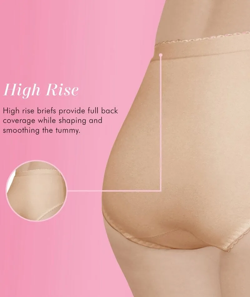 Form Flex® Single Medium Control Cotton Shaping Panty - Nude