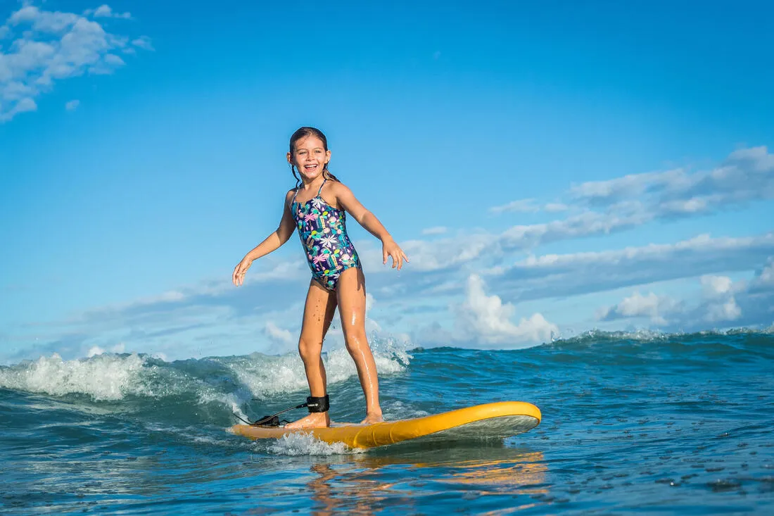 Girl's One-piece Swimsuit - 100 Hanalei