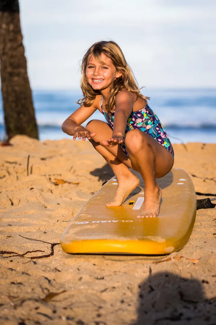 Girl's One-piece Swimsuit - 100 Hanalei