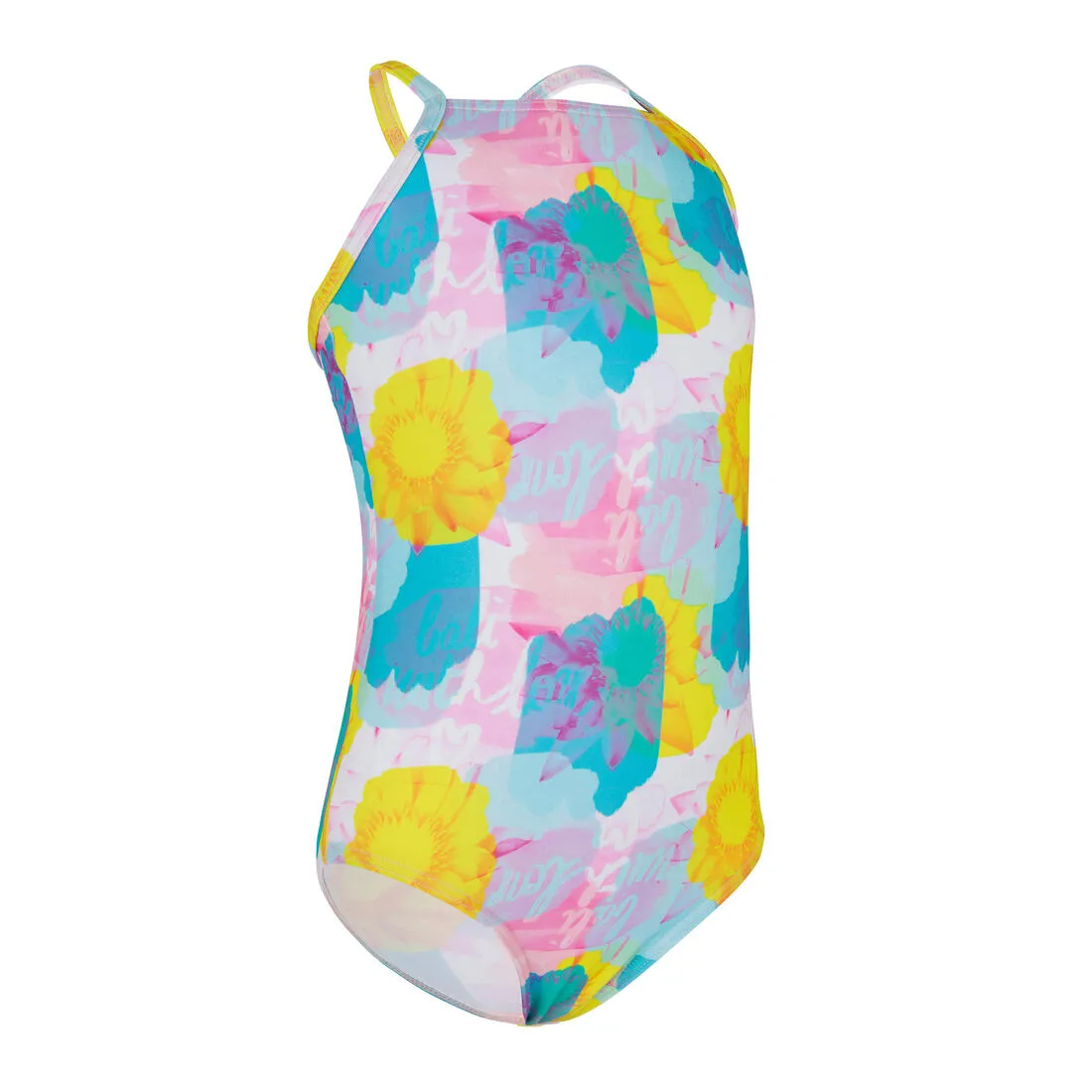 Girl's One-piece Swimsuit - 100 Hanalei