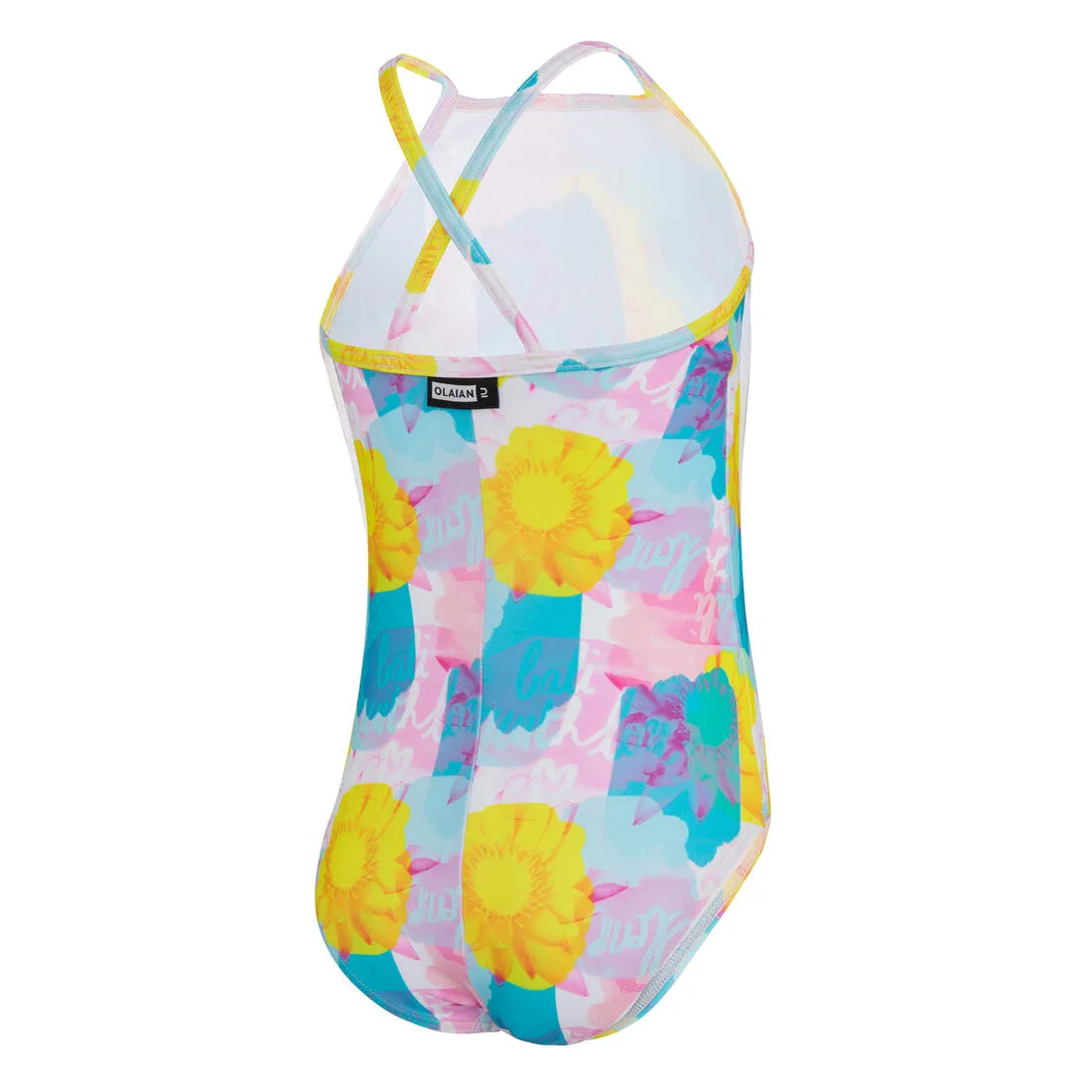 Girl's One-piece Swimsuit - 100 Hanalei