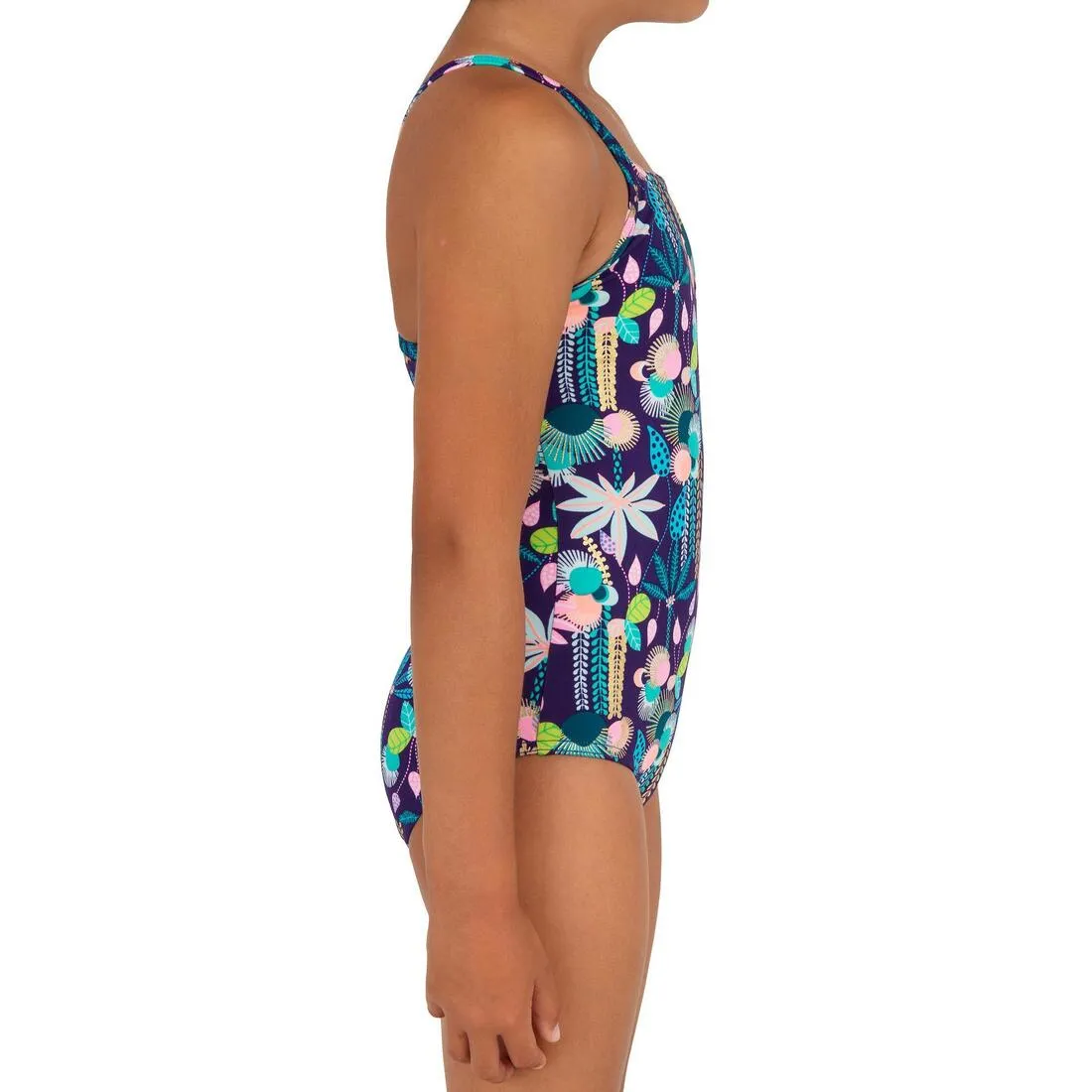 Girl's One-piece Swimsuit - 100 Hanalei
