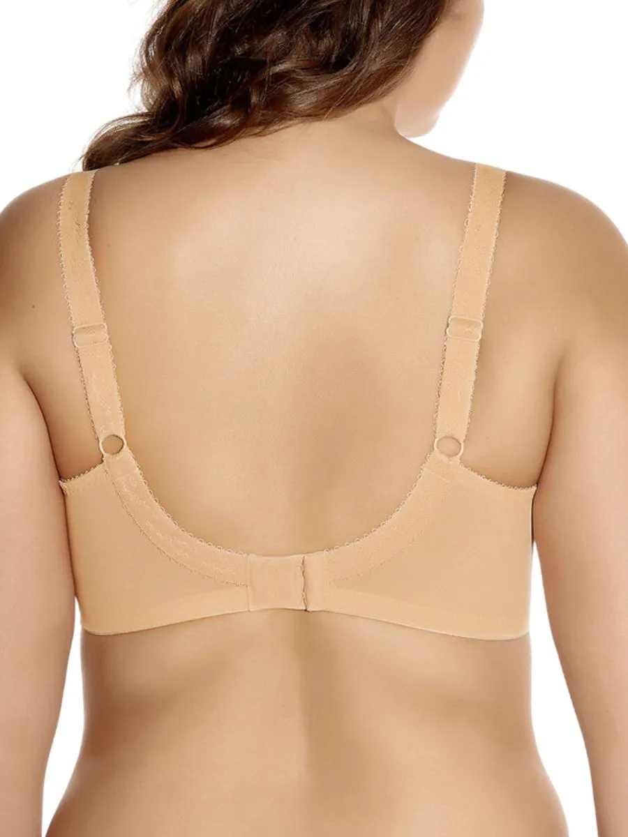 Keira Full Cup Underwired Bra - Nude