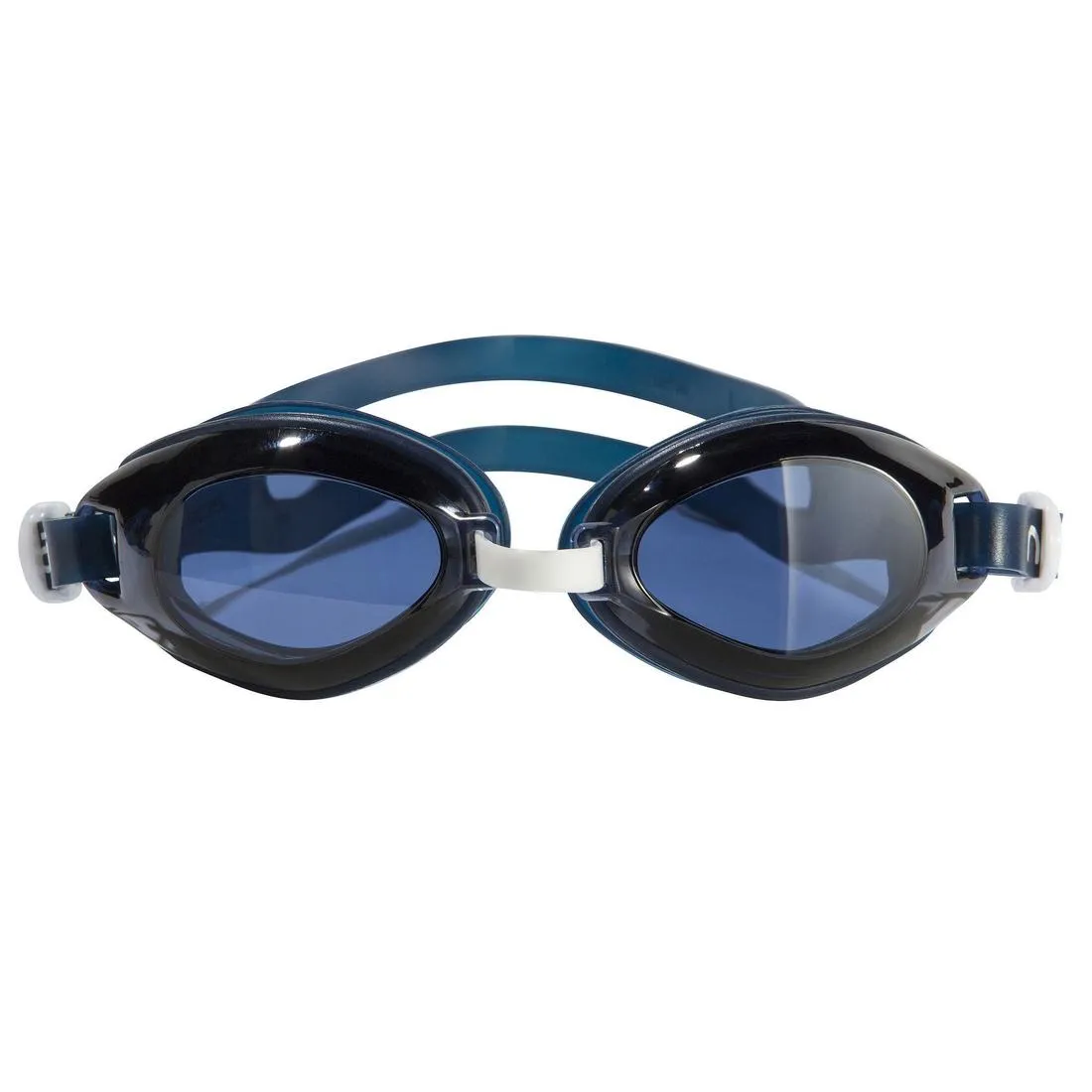 Large Swimming Goggles Smoked Lenses - 100 Ama