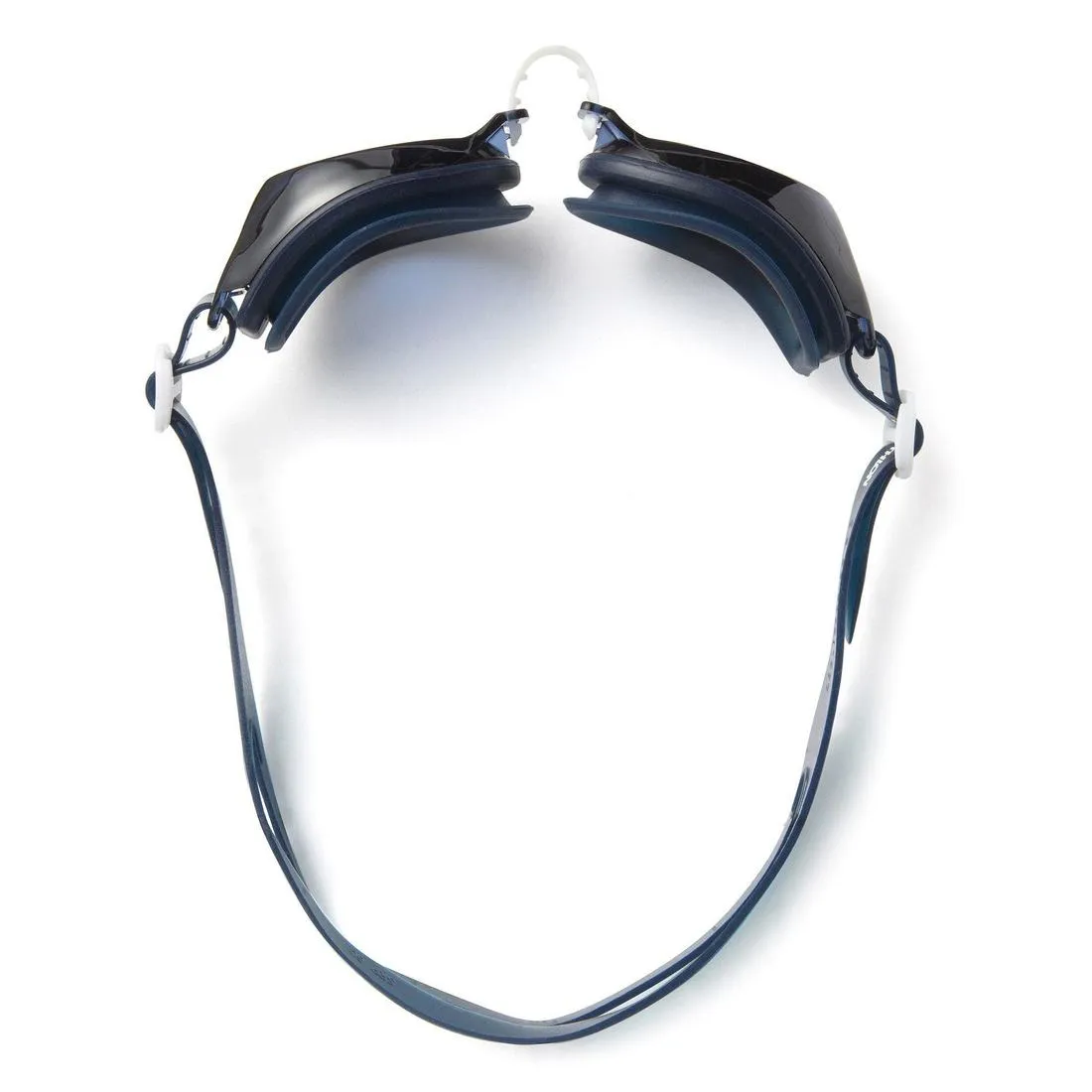 Large Swimming Goggles Smoked Lenses - 100 Ama