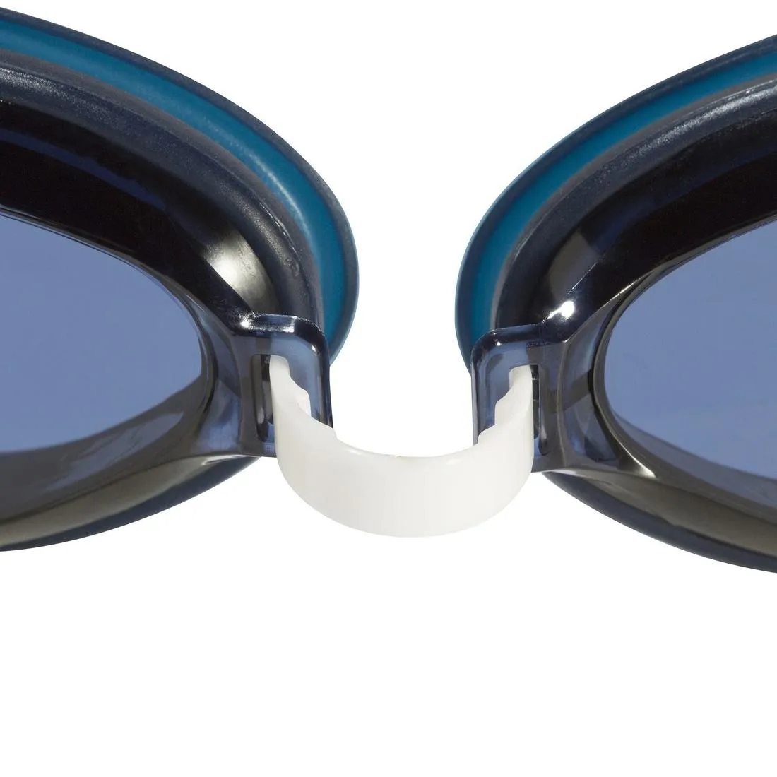 Large Swimming Goggles Smoked Lenses - 100 Ama