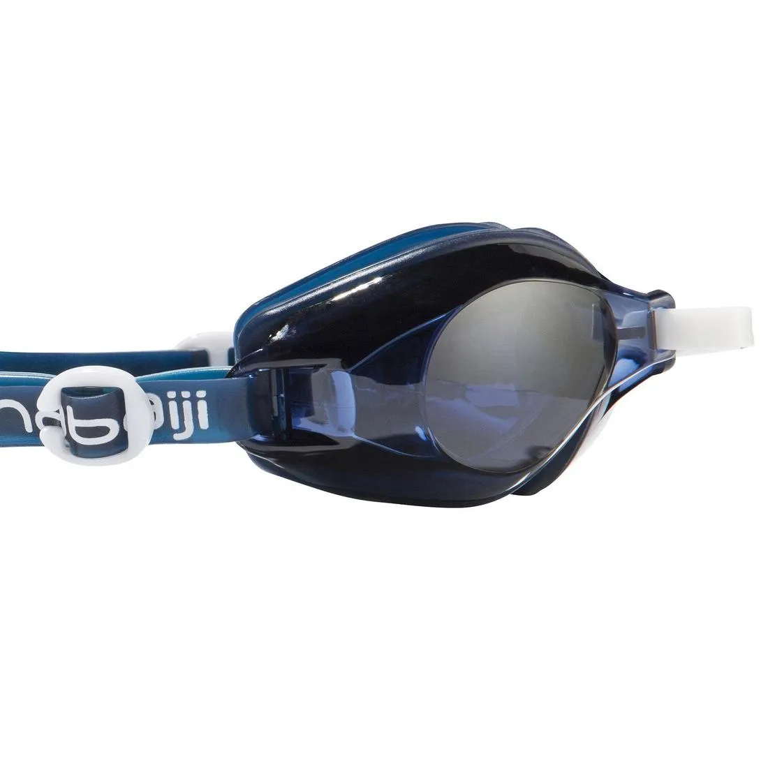 Large Swimming Goggles Smoked Lenses - 100 Ama