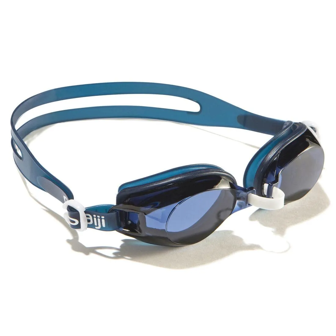 Large Swimming Goggles Smoked Lenses - 100 Ama