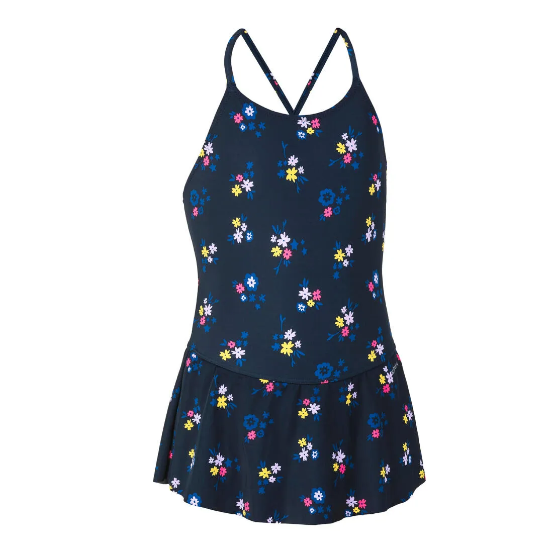Lila All Oto 100 Girls Swimming One-Piece Swimsuit/Skirt