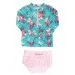 Long Sleeve Zipper Rash Guard Bikini