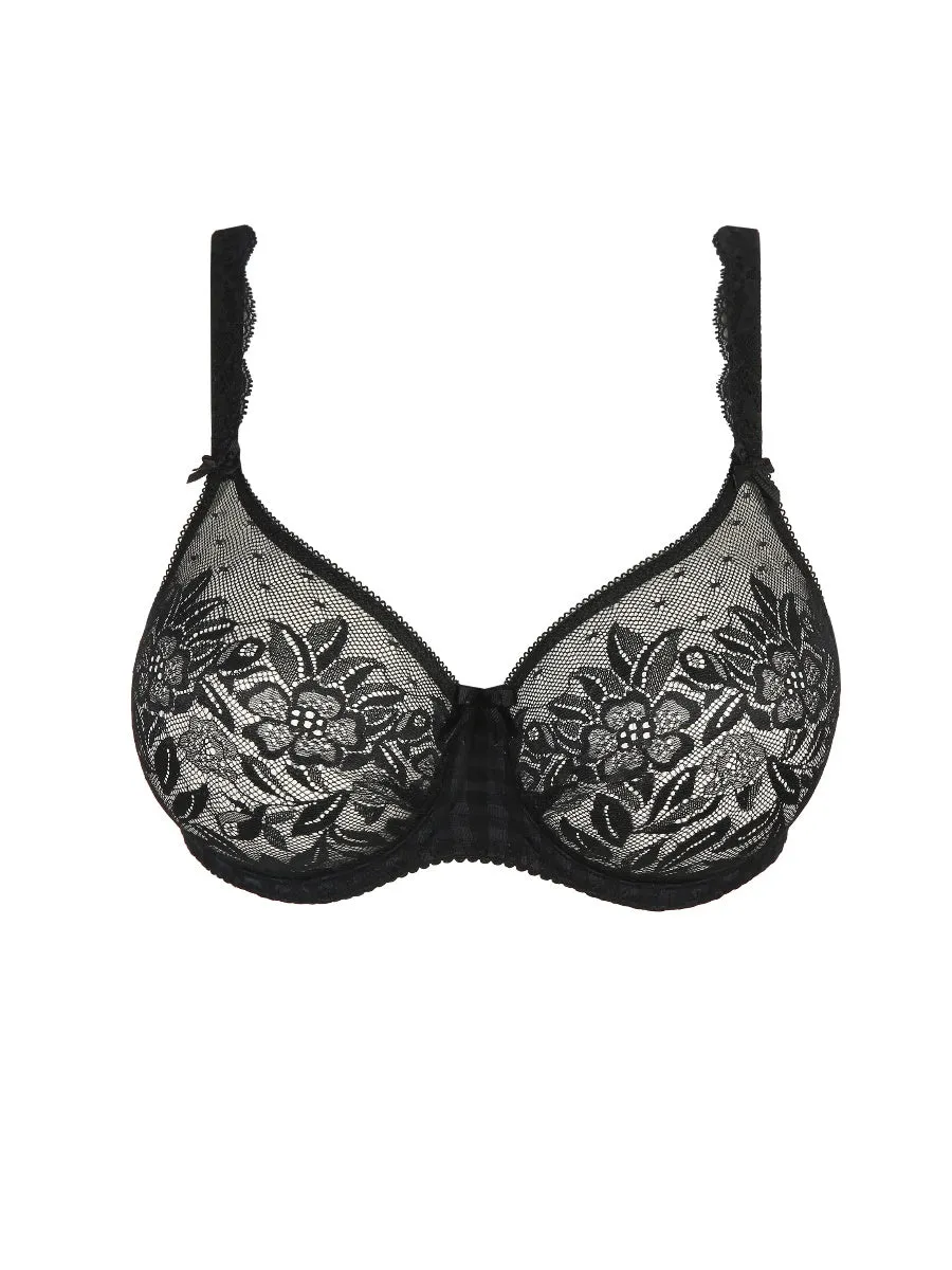 Madison Full Cup Seamless Bra - Black