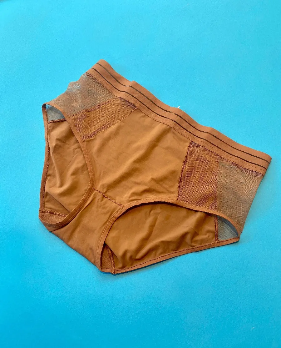 Maison Lejaby: Nufit High-Waisted Brief - Cocoa