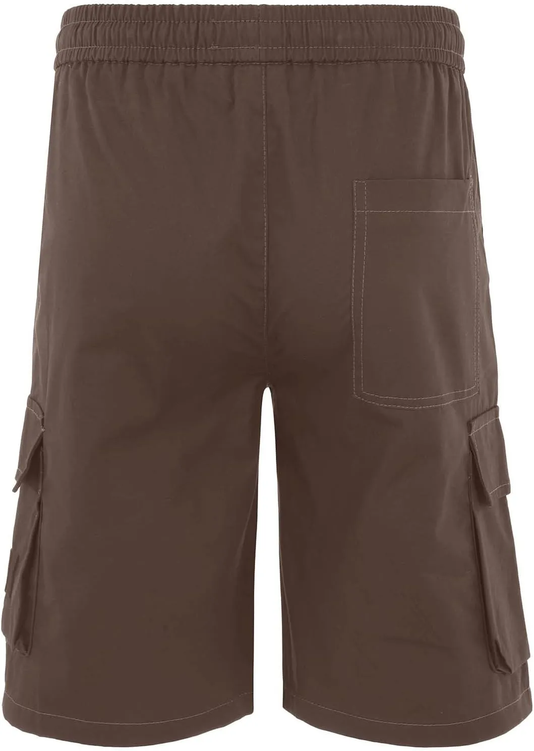Men's Casual Shorts 7" Cotton Athletic Running Shorts Straight Wide Leg Elastic Waist Drawstring Workout Sweat