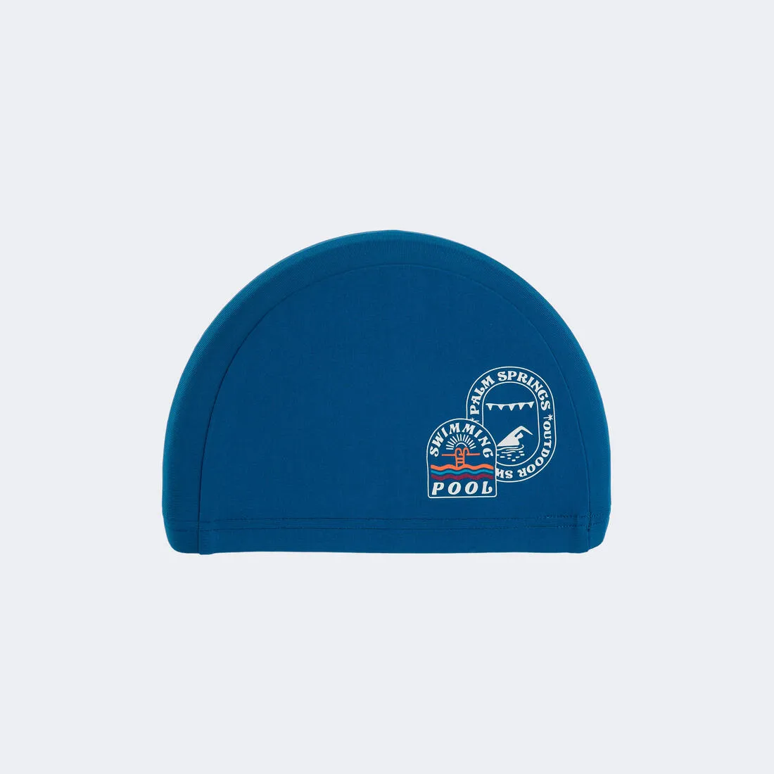 Mesh swim cap - Printed fabric - Size S - Pantai