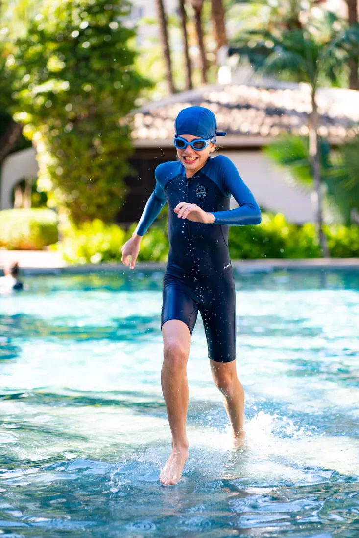 Mesh swim cap - Printed fabric - Size S - Pantai