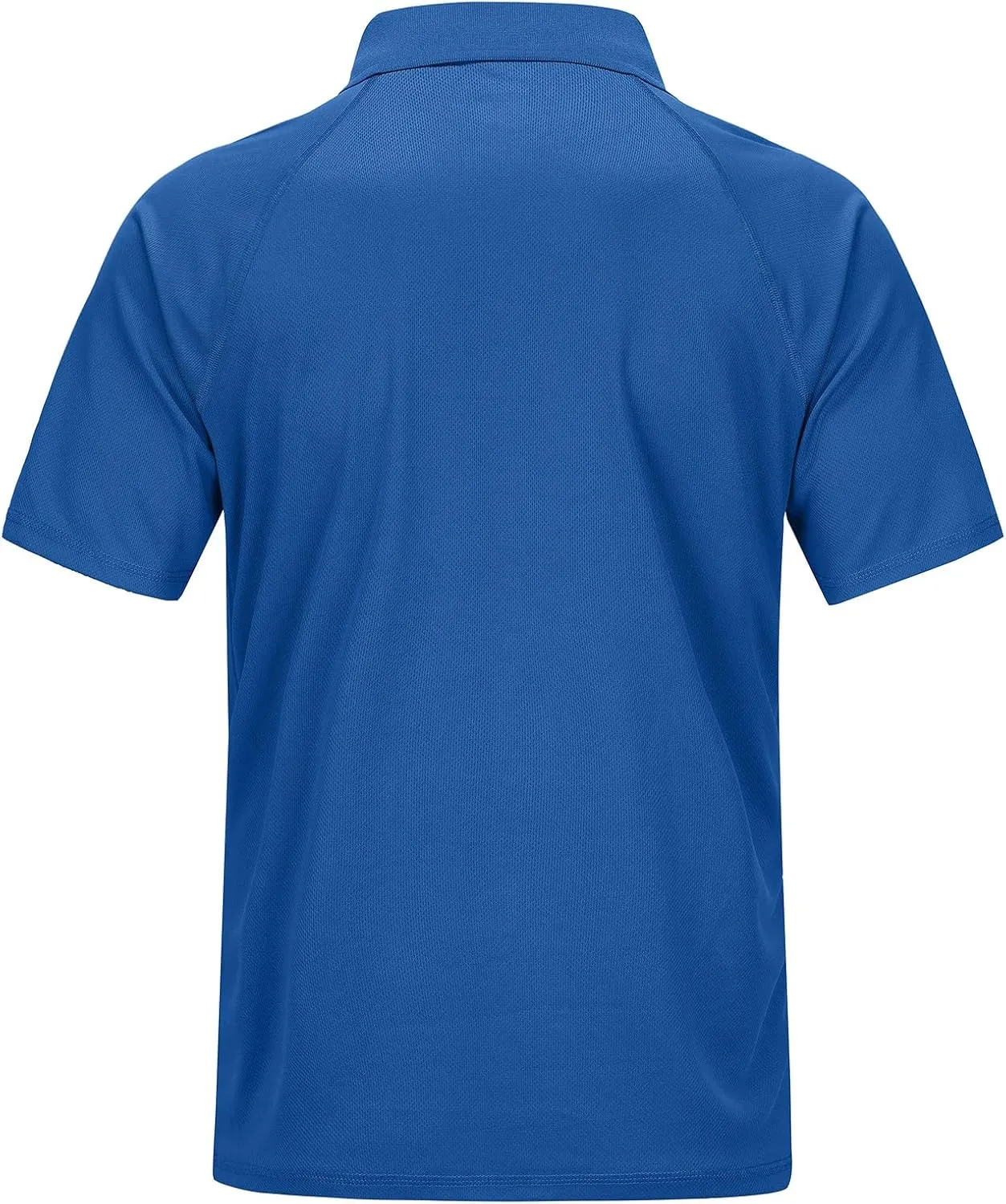 MOHEEN Men's Moisture-Wicking Golf Polo Shirts - Sun Protection Dry Fit M-7XL
