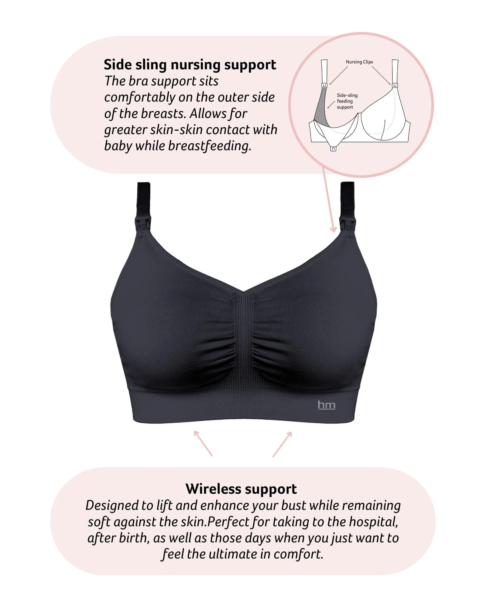 My Necessity Wirefree Multifit - Black Busty