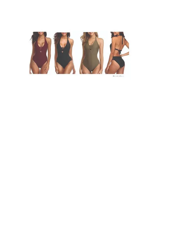 One piece Halter Top