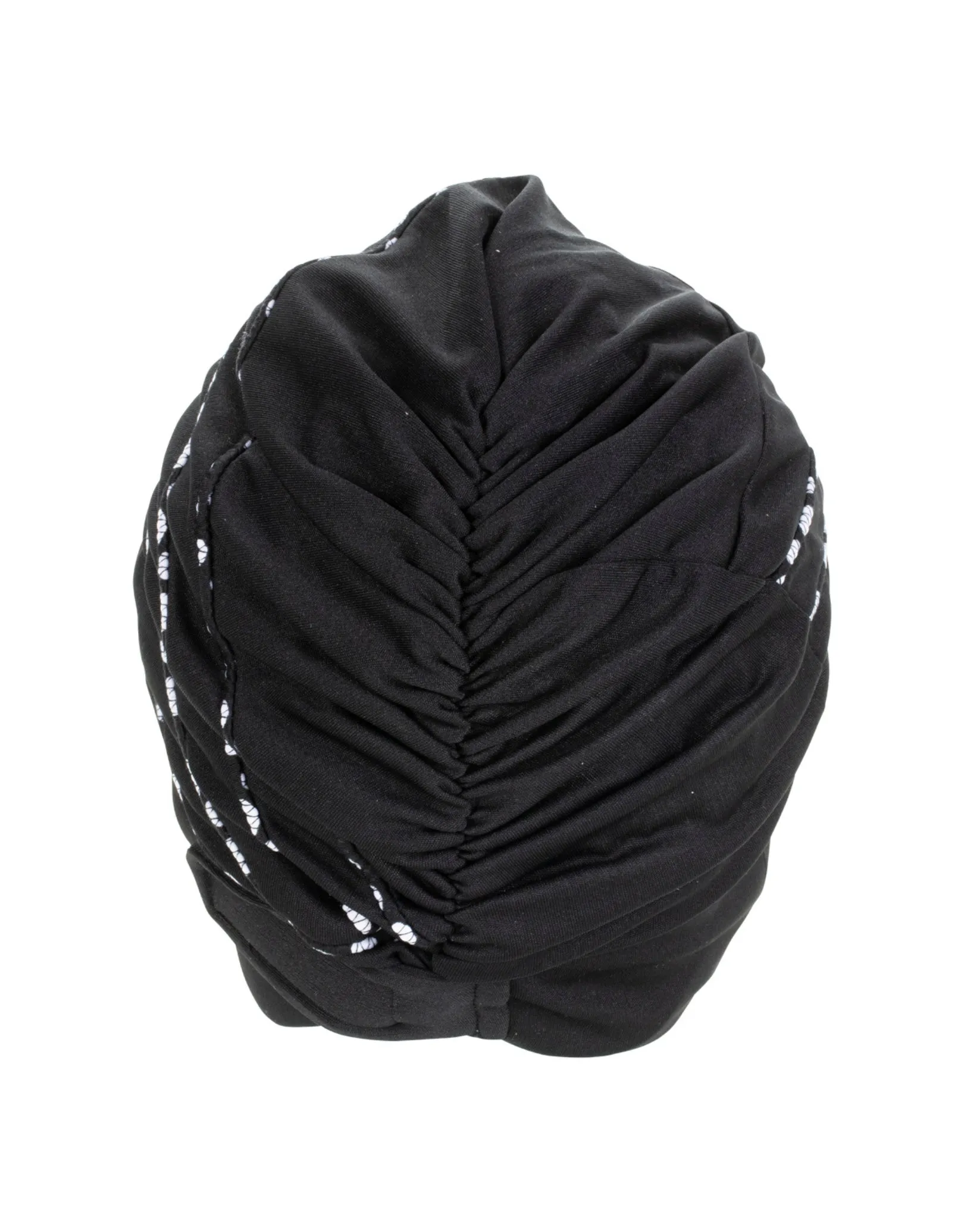 Piped Fabric Swim Cap