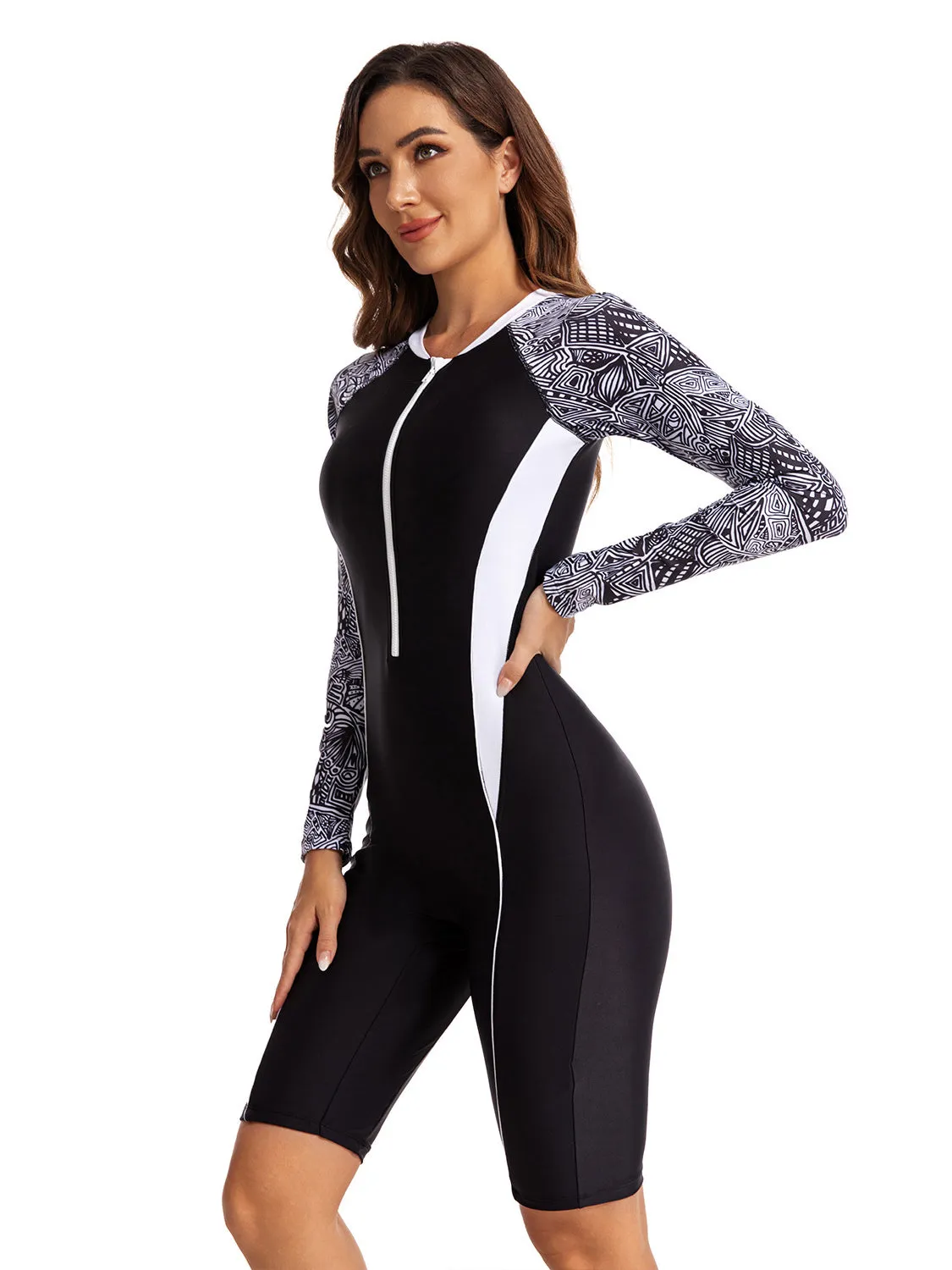 professional swimsuit-Competition style UPF50  Rash Guard