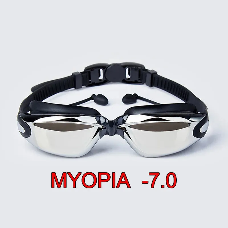 Professional Waterproof Plating Swim Goggles for Adults - Anti-Fog