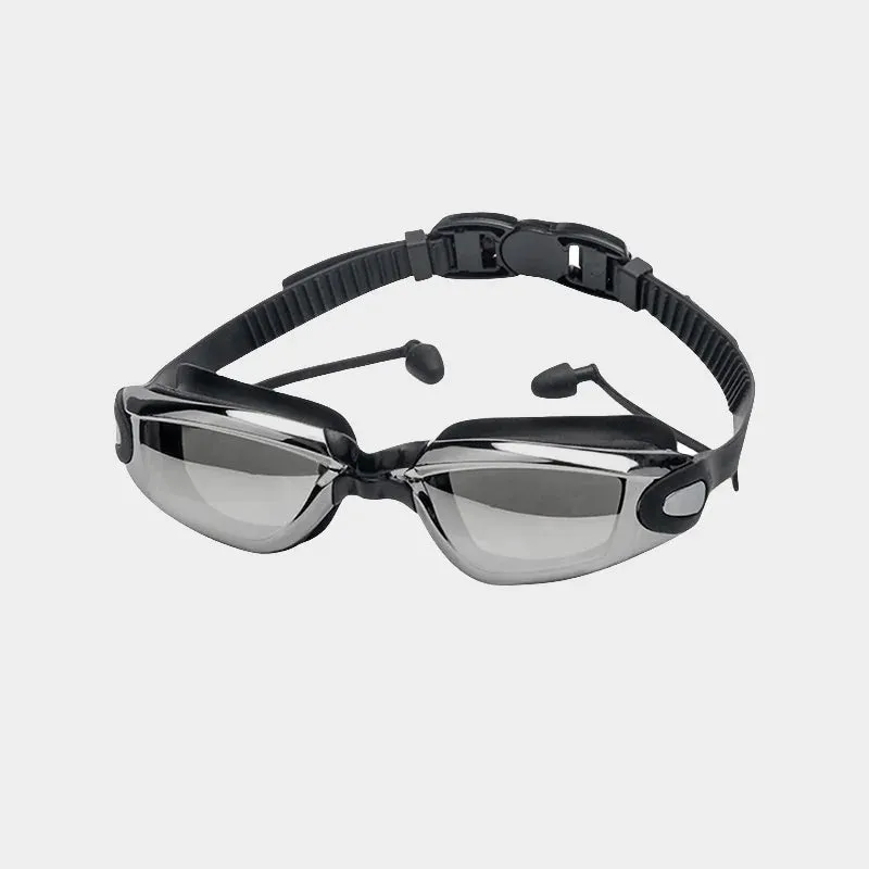 Professional Waterproof Plating Swim Goggles for Adults - Anti-Fog
