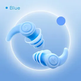 Silicone Earplugs for Peaceful Sleep & Noise Blocking