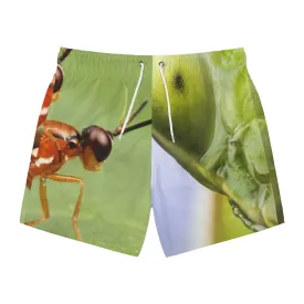 Swim Trunks AL BLUE DESIGNED  INSECTS