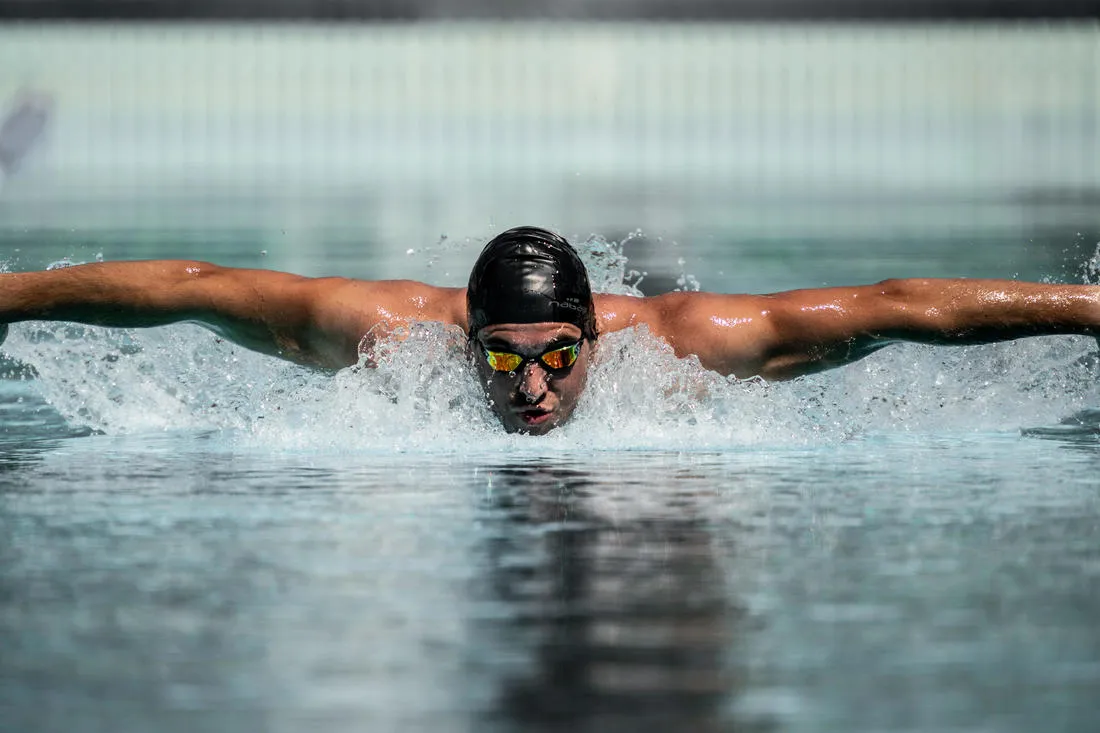 Swimming Goggles Mirror Lenses - 900 B-Fast