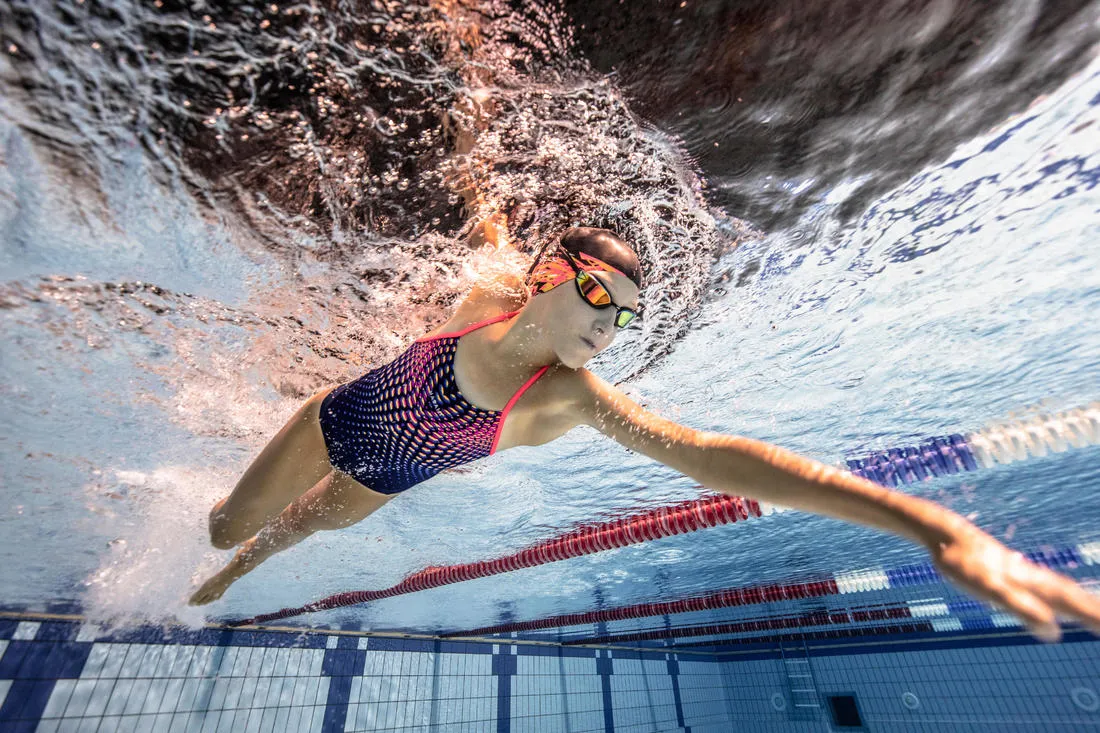 Swimming Goggles Mirror Lenses - 900 B-Fast