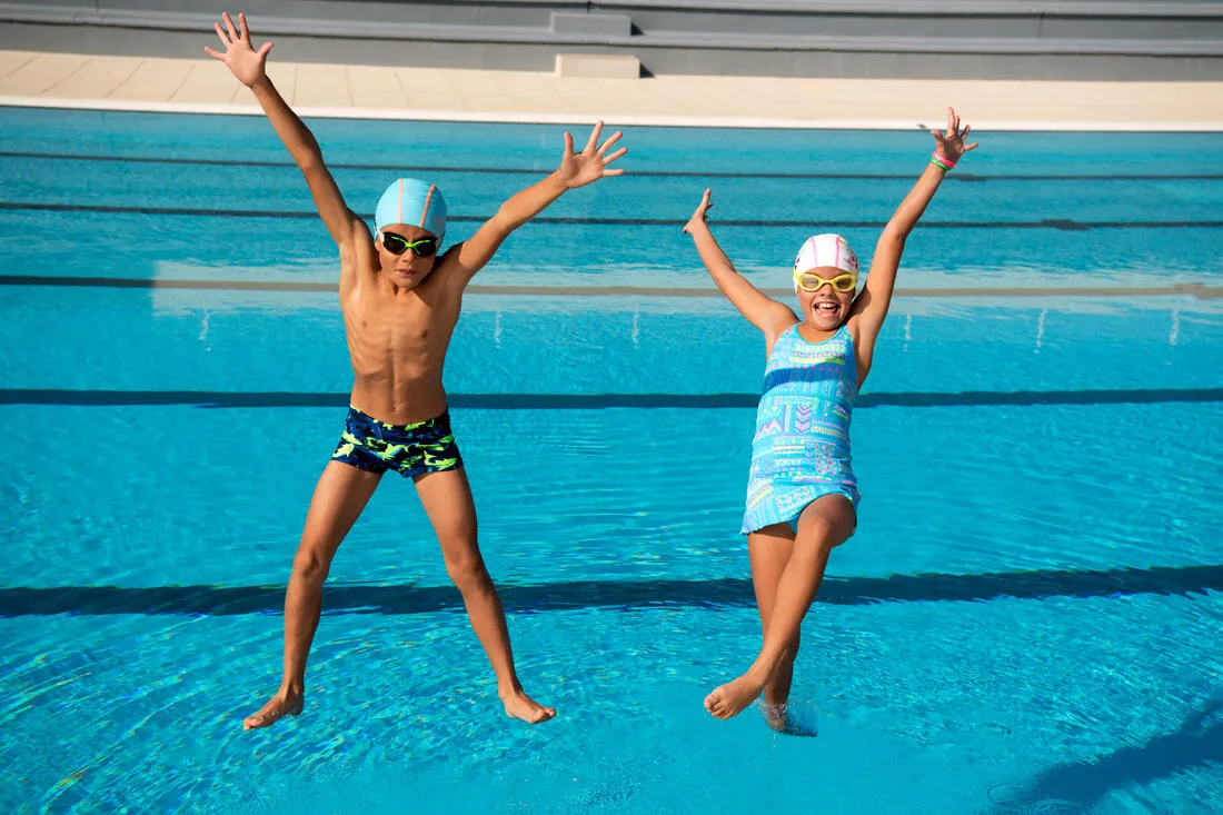 Swimming Goggles Translucent Lenses XBASE EASY Yellow