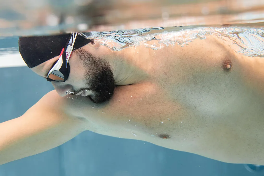 Swimming goggles TURN - Smoked lenses - One size
