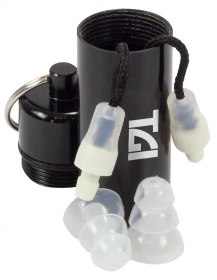 TGI Ear Defenders / Ear Plugs - In Ear Design   Case