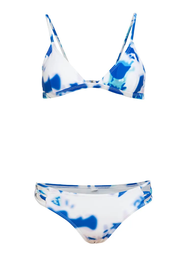 Tie-Dye Side Cutout Bikini #157