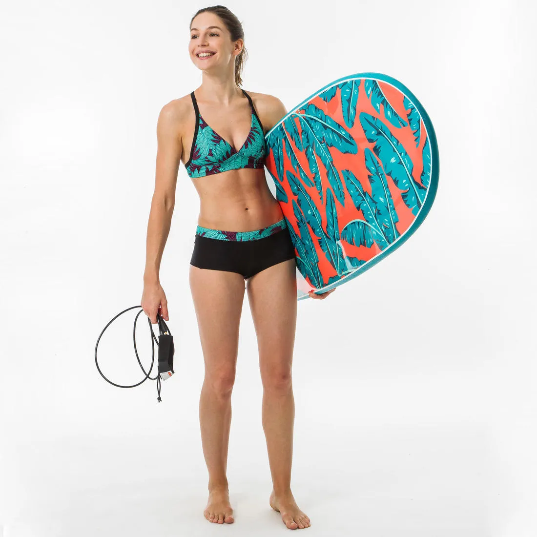 VAIANA KOGA MALDIVES Women's surf shorty swimsuit bottoms with drawstring